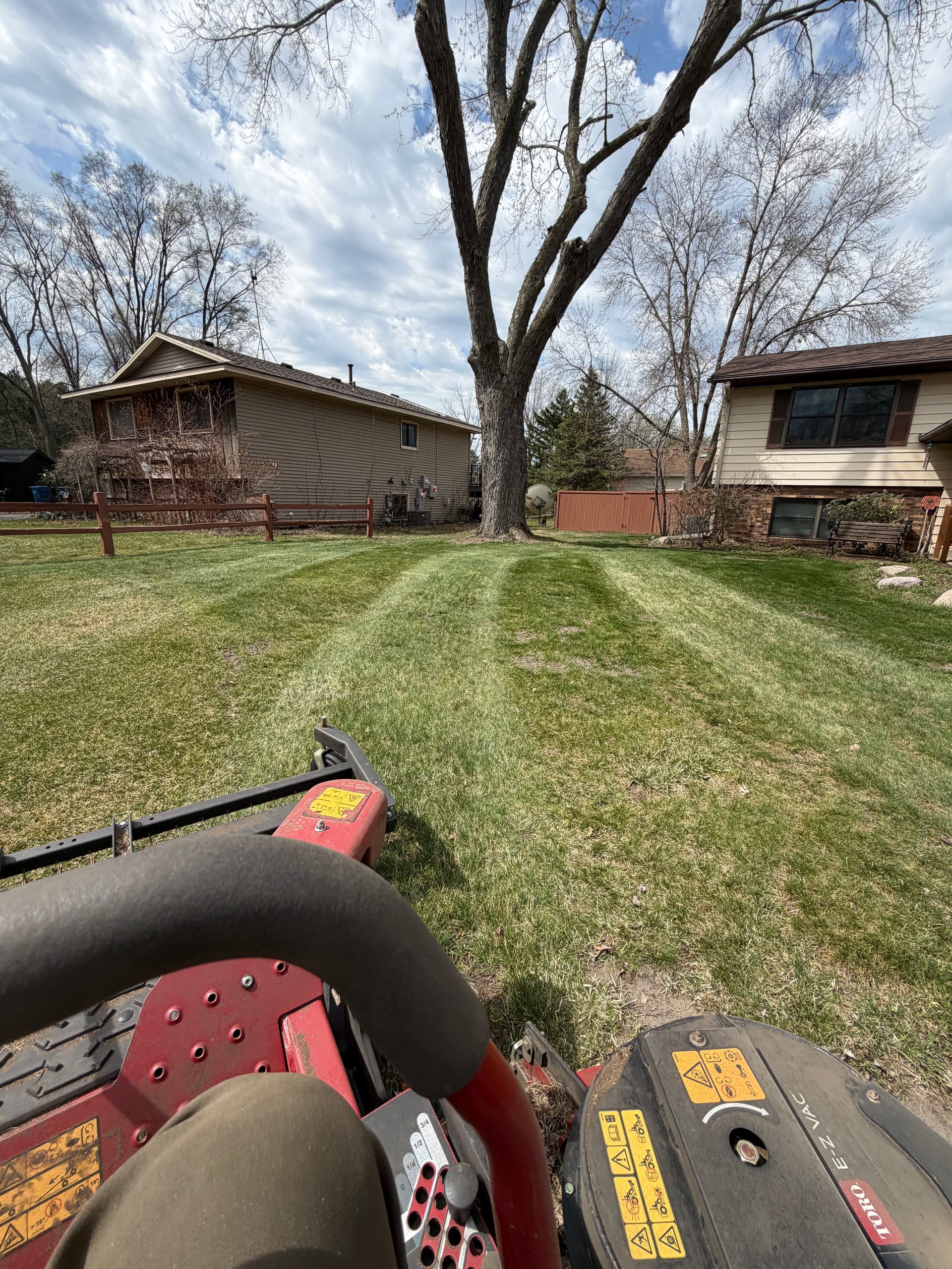 Gallery photos for Spring Cleanups, Dethatching, and Weekly Mowing Now Underway: Image #2