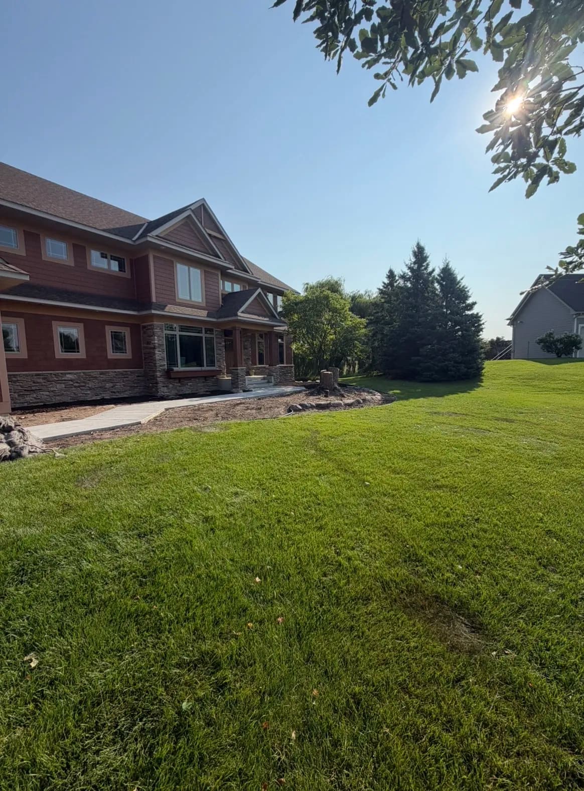 Gallery photos for Large Tree Removal Right Next to a Home in Dellwood MN: Image #3